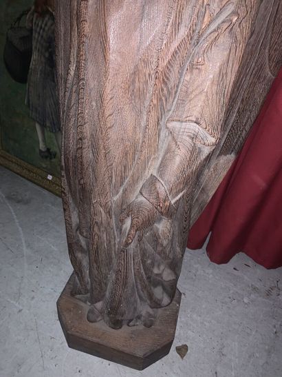 null Angel in wood XVIIIth century