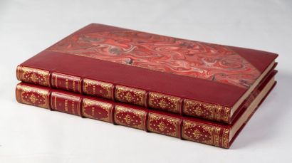 2 volumes. Collection of prints relating...