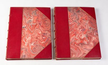 null 2 volumes. Collection of prints relating to the ornamentation of apartments...