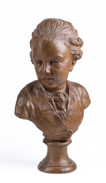 Bust of a child, after André Jean Lebrun,...