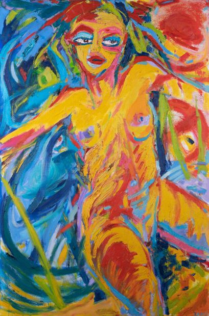 Zama, the naked woman,HST,SBD,145x97
