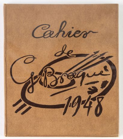 cahier de G Braque 1917-1947, Maeght éditeur,...