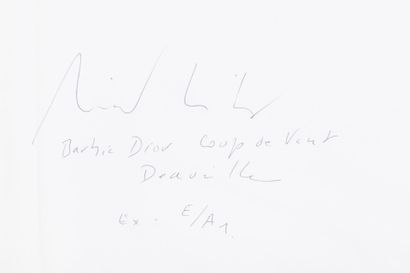 null Michel TREHET "Barbie Dior coup de vent, Deauville" Tirage numérique, SBD, signé...