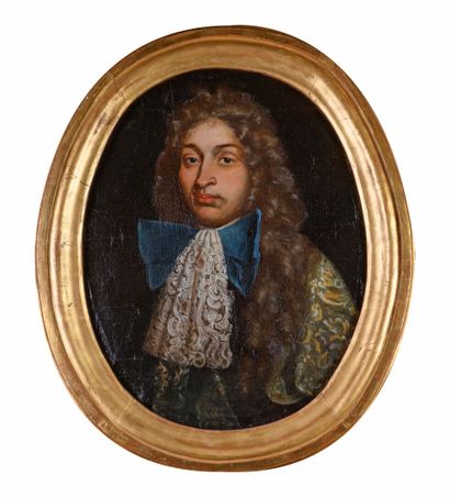 null Entourage de Jacob Ferdinand Voet " Portrait de Gentilhomme" HST, non signé,...