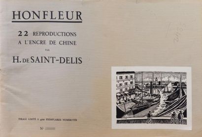 null Henri DE SAINT DELIS 

1878-1949 

une pochette "Honfleur" 22 reproductions...