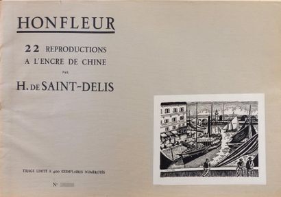 null Henri DE SAINT DELIS 

1878-1949 

une pochette "Honfleur" 22 reproductions...