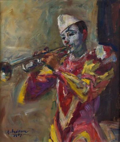null Krikard BEDIKIAN

1908-1981 

"Le Clown"

HST, SBG, datée 1957, 65x54cm