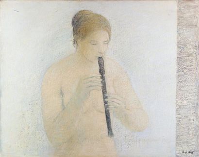 Alex BERDAL Alex BERDAL

1945

«La Flûtiste»

HST, SBD, 65x81cm