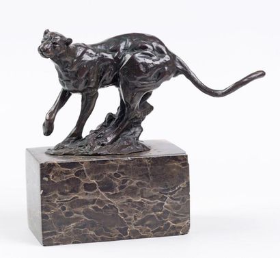 Ecole Française Xxème Ecole Française XXème

«Guépard»

en bronze, pas de signature,...