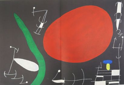  MIRÓ (Joan). Derrière Le Miroir n°164-165. Paris, Maeght, 1967.
In-folio de 38 pp.... Gazette Drouot