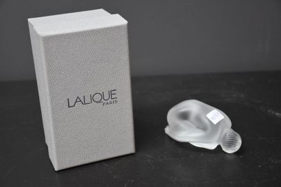 null LALIQUE NAKED ACROBATIC WOMAN IN WHITE CRYSTAL