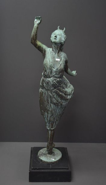 Bronze sculpture early twentieth representing...
