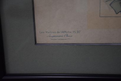null Affiche Gismonda " Les maîtres de l'affiche " d'après Alfons Mucha (1860-1939)...