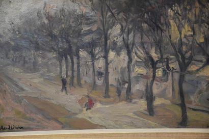 null Fernand Allard L'olivier ( 1883-1933). Huile sur toile signé en bas à droite...