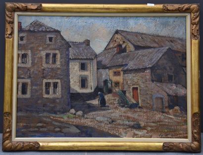 Pierre Paulus (1881-1959) Pierre Paulus (1881-1959). Oil on canvas signed lower right...