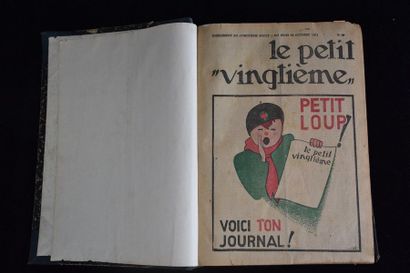 null Le petit XXème. Fascicules de l'année 1932 reliés. Année complète. Bel état...