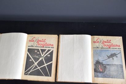 null Le petit XXème. Fascicules de l'année 1939 reliés en 2 volumes. Année complète....