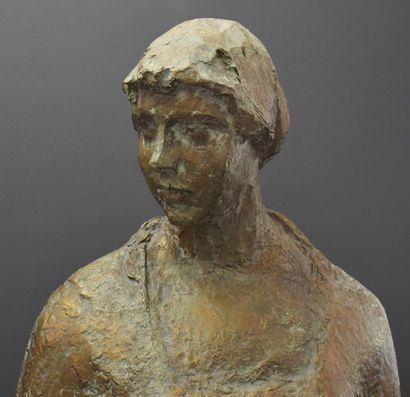 null Ernest Wijnants ( 1878 - 1964 ). Monumental sculpture in plaster representing...