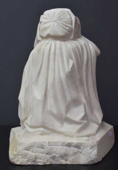 null Marcel Wolfers ( 1886 - 1976 ) . Marble, unique piece made in 1929, elegantly...
