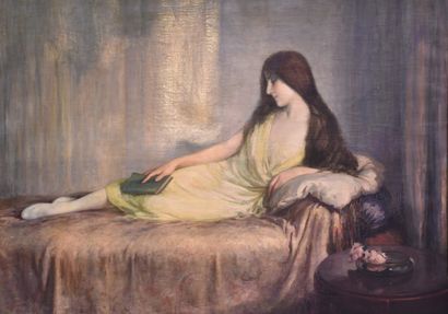 Edmond DOUMONT (1879-1954) Edmond Doumont ( 1879-1954 ). "The elegant reading lamp...