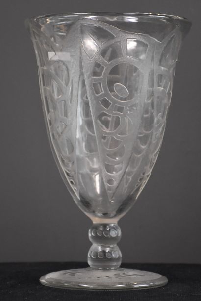 null Léon Mairesse. Vercentre. Exceptional vase circa 1927 - 1930. Signed with the...