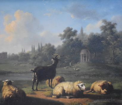 Balthazar Paul Ommegang (1755-1826) Balthazar Paul Ommegang (1755-1826). Chèvre et...