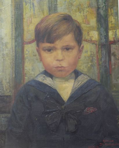 Edmond de Maertelaere (1876-1938). Edmond de Maertelaere (1876-1938). Portrait de...