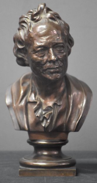 Ferdinand Barbedienne. (1810-1892) Ferdinand Barbedienne. (1810-1892). Buste en bronze...