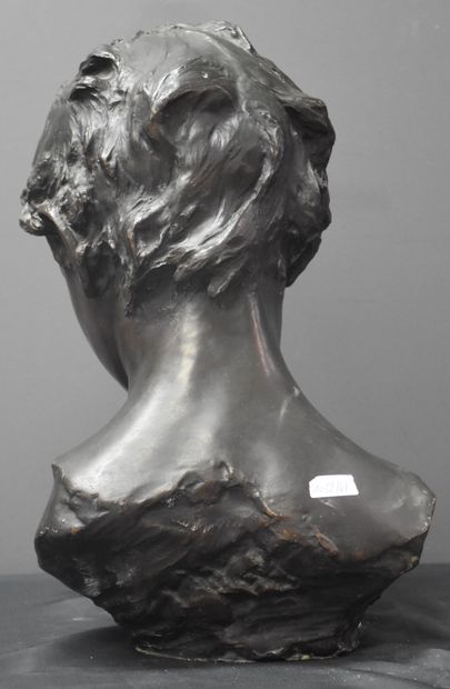 Francesco PARENTE (1885-1969) Francesco PARENTE (1885-1969) Buste en bronze d'un...