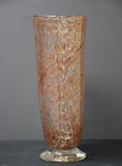 null Vase design en verrerie de Murano. Ht : 41 cm.