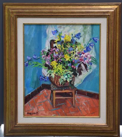 Marie Howet (1897-1984) Marie Howet (1897-1984). Still life with a flowering bouquet....