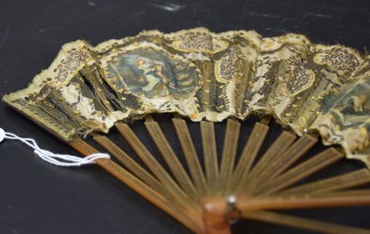 null Fan to be restored, 18th century.