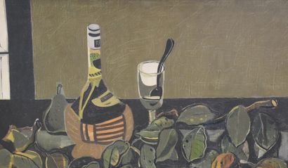 Gustave Camus (1914-1984) Gustave Camus (1914-1984) . Still life with fruits. 1953...