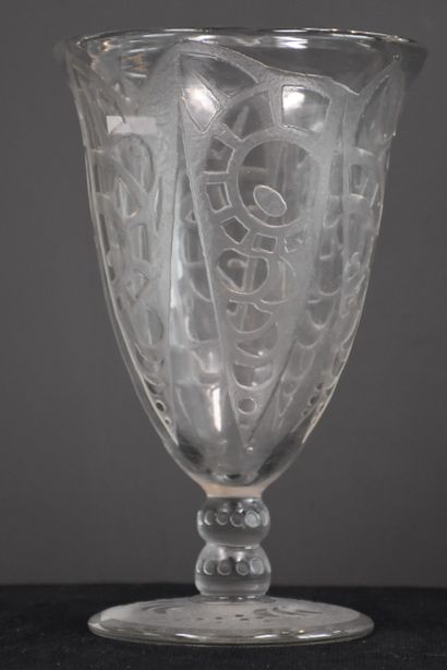 Léon MAIRESSE (1903-1985) Léon MAIRESSE (1903-1985). Vercentre. Exceptional vase...