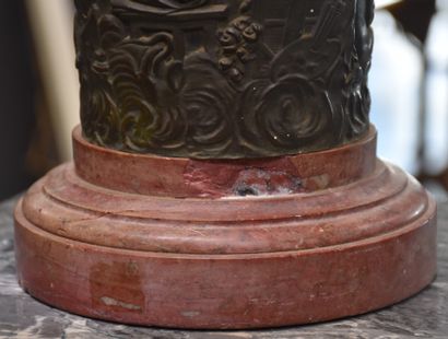 null Jean de Bologne (d'après). Sculpture en bronze représentant Mercure avec son...