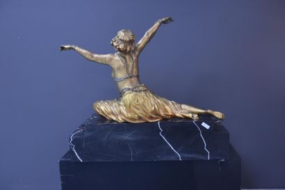 Claire COLINET (1880-1950) 
Claire COLINET (1880-1950) The Theban Dancer. (Signature...
