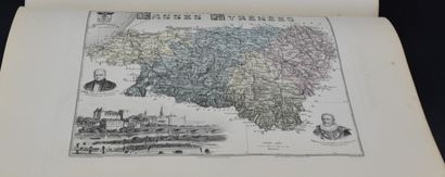 null 新的法国及其殖民地的插图地图集。MM Vuillemin, Thuillier, Ch Lacoste, Lorsignol.巴黎1896年。一个漂亮...