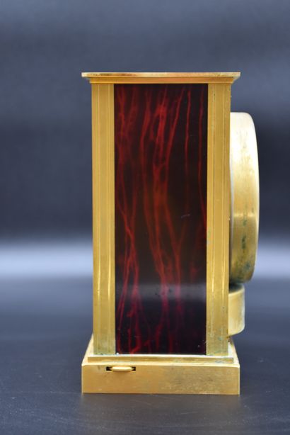 null Jaeger Lecoultre Atmos type clock. Missing glass. Height: 22 cm.