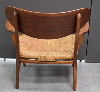 WEGNER., WEGNER. Danish design armchair. Model CH22, 1950's