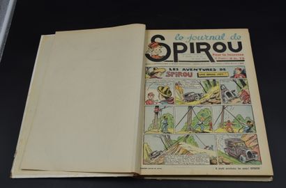 null Le journal de Spirou album numéro 7. Du 3e année n°34. 22 Août 1940 au n°52....