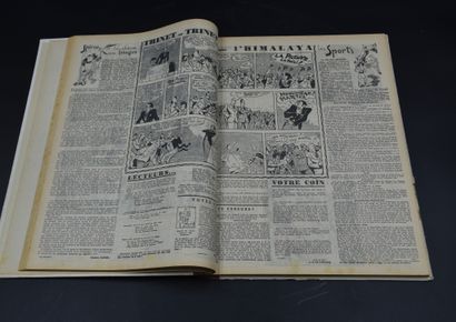 null Le journal Spirou album numéro 8. Du 4e année n°10- 6 Mars 1941 au n°29-17 juillet...