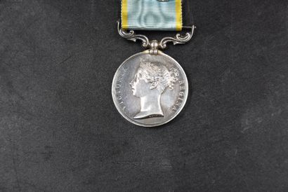 null Médaille en argent Victoria Regina. Baltique, guerre de Crimée 1854-1855 

NL:...