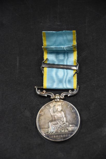 null Médaille en argent Victoria Regina. Baltique, guerre de Crimée 1854-1855 

NL:...