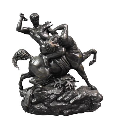 Antoine Louis BARYE (1795-1875) Antoine Louis BARYE (1795-1875). Theseus fighting...