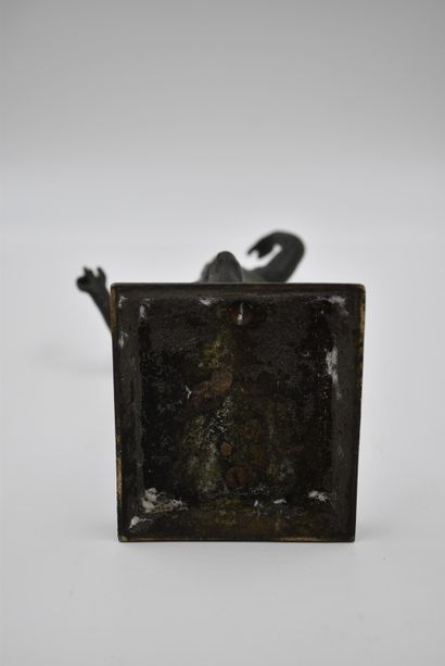 null The Fauna of Pompeii. Bronze with green patina late 19th century. Provenance:...