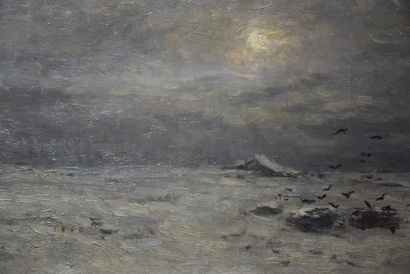 VERHEYDEN Isidore ( 1846-1905). VERHEYDEN Isidore ( 1846-1905). Huile sur toile représentant...