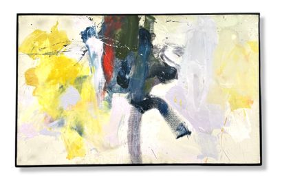 Yves ZURSTRASSEN (1956), 
Yves ZURSTRASSEN (1956) Monumentale abstraction sur toile....