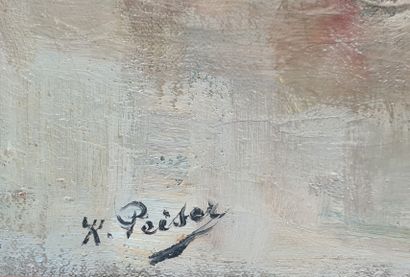 Kurt Peiser (1887-1962). 
库尔特-佩瑟（1887-1962）。工业区的草泥马。布面油画。尺寸：50 x 61厘米。
适用于2000欧元起的转售权。库尔特-佩瑟（1887-1962）。在工业区的旅行。观察者网尺寸：50...