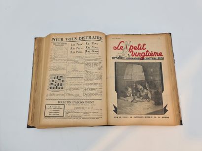 null THE LITTLE XXth. Year 1938. Hardback binding. THE LITTLE XXth. Jaar 1938. Hardcover...