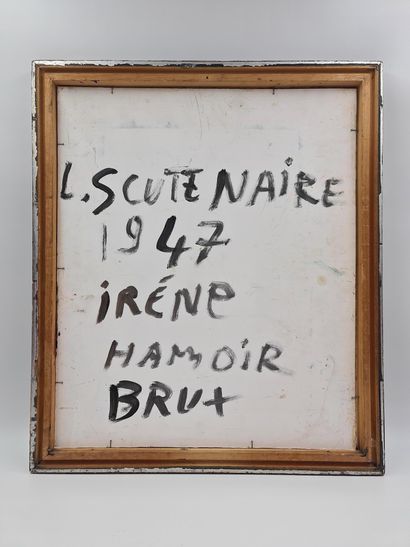 Louis SCUTENAIRE (1905-1987). Louis SCUTENAIRE (1905-1987). Irène Hamoir nue. Signé,...